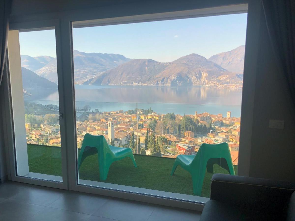 Il Cubo Di Anja Home Of Amazing View Pisogne Exterior foto